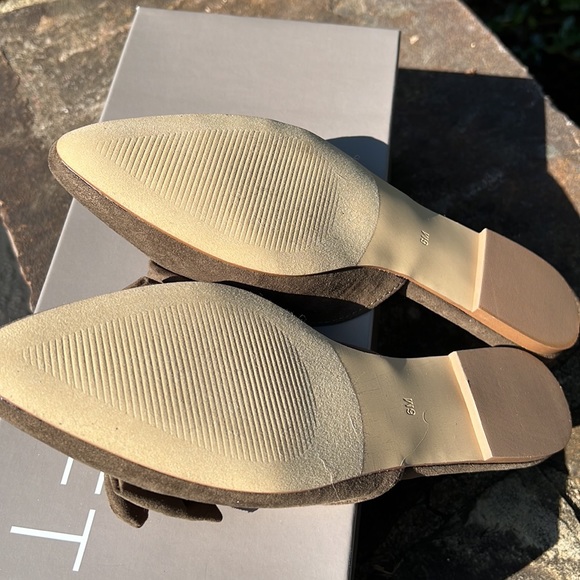 LOFT Bow flats, olive green, size 6 - Picture 6 of 6